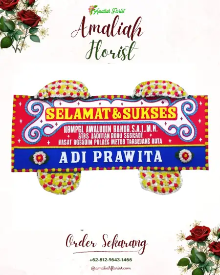 Papan Bunga Ucapan Selamat Kemandungan